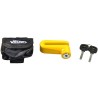 Candado de disco VECTOR Disc Mini - Ø10mm - Amarillo - motoscamaralweb.com