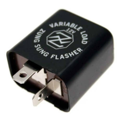 Relé para intermitentes LED 12V21W 2 polos - motoscamaralweb.com