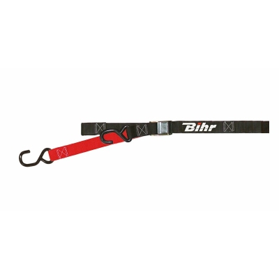 Correas de transporte Bihr negro/rojo - motoscamaralweb.com
