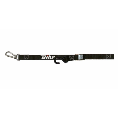 Correas con gancho mosquetón BIHR negro - motoscamaralweb.com