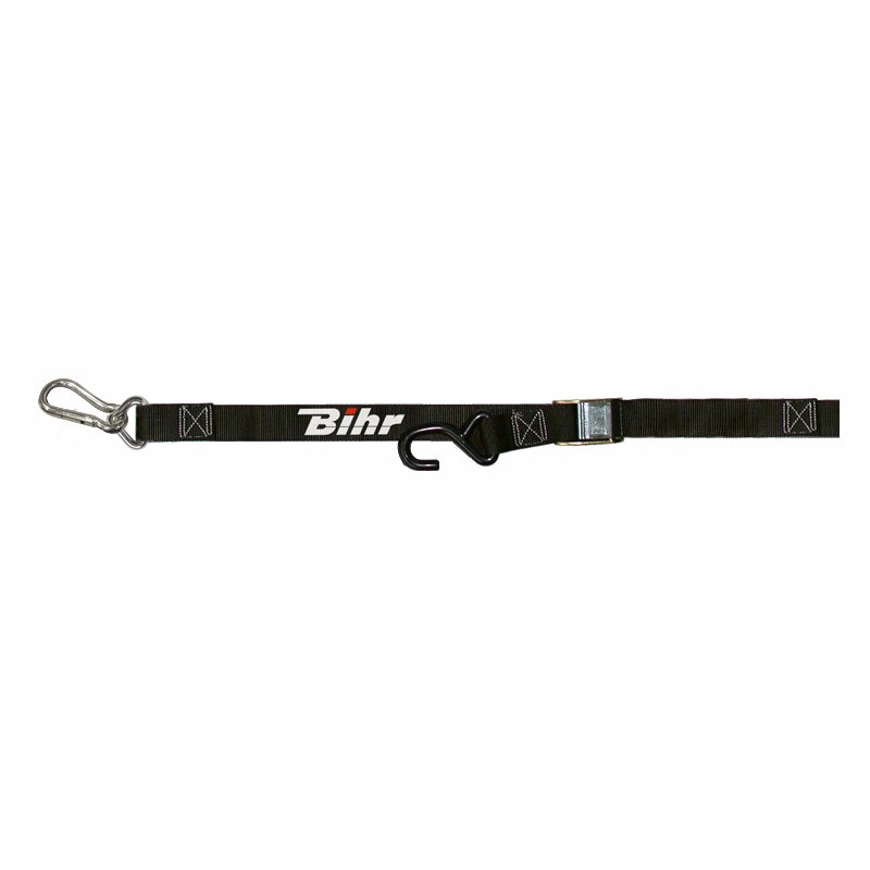 Correas con gancho mosquetón BIHR negro - motoscamaralweb.com Correas con gancho mosquetón BIHR negro - motoscamaralweb.com