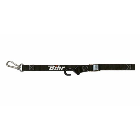 Correas con gancho mosquetón BIHR negro - motoscamaralweb.com