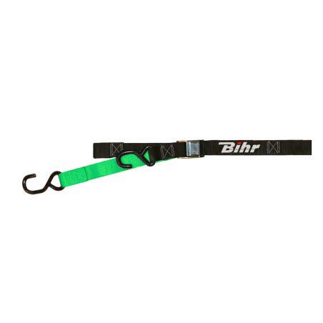 Correas con hebilla bicolores BIHR negro/verde - motoscamaralweb.com