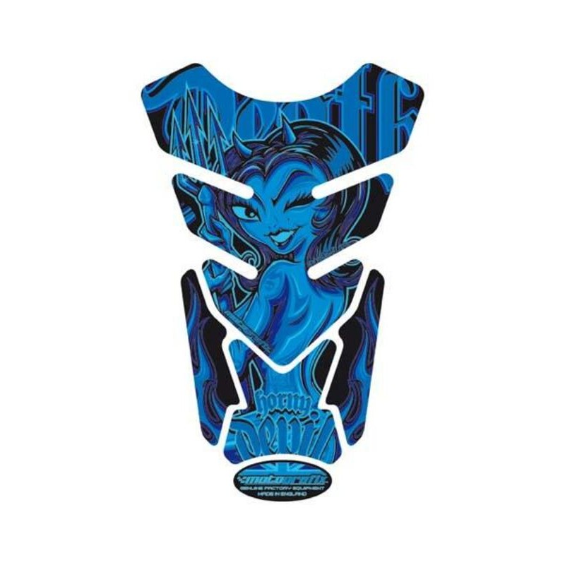 Protector de depósito Motografix DIABLESS 4 piezas. azul - motoscamaralweb.com Protector de depósito Motografix DIABLESS 4 piezas. azul - motoscamaralweb.com