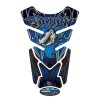 Protector de depósito Motografix BANDIT azul. 4 piezas - motoscamaralweb.com