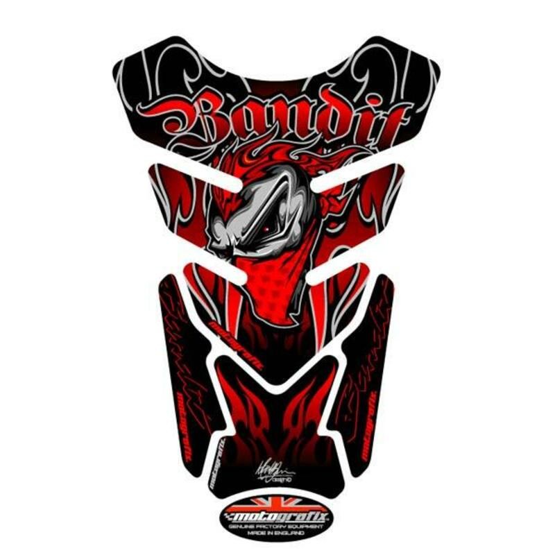 Protector de depósito Motografix BANDIT 4 piezas Rojo - motoscamaralweb.com Protector de depósito Motografix BANDIT 4 piezas Rojo - motoscamaralweb.com