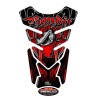 Protector de depósito Motografix BANDIT 4 piezas Rojo - motoscamaralweb.com