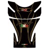Protector de depósito Motografix RSV.RSV4 negro/oro - motoscamaralweb.com