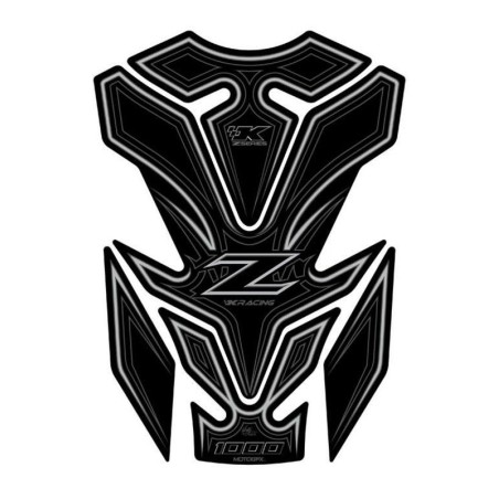 Protector de depósito Motografix Z1000SX negro - motoscamaralweb.com