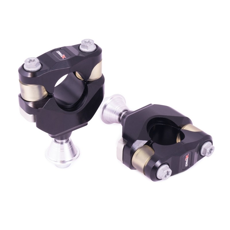 Torretas de manillar XTRIG PHDS Ø28.6 mm - Compatible solo con tijas tipo OEM - motoscamaralweb.com Torretas de manillar XTRIG PHDS Ø28.6 mm - Compatible solo con tijas tipo OEM - motoscamaralweb.com