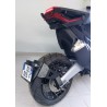 Portamatrículas a la rueda Honda X-ADV negro - motoscamaralweb.com