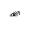 Abrazadera de acero inox para dispensador Scottoiler - motoscamaralweb.com