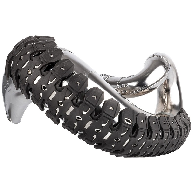 Protector de escape Polisport Armadillo Negro - motoscamaralweb.com