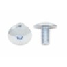 Tornillos cabeza redonda plana BOLT M6 x 1.00 x 12mm - motoscamaralweb.com