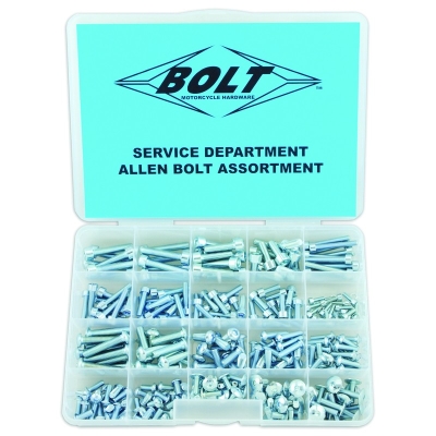 Maleta tornillos BTR BOLT Motor y carenados 318 piezas - motoscamaralweb.com
