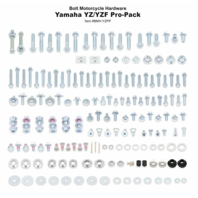 Pack tornillería Bolt Pro Yamaha YZ250F-YZ450F 14-18 - motoscamaralweb.com