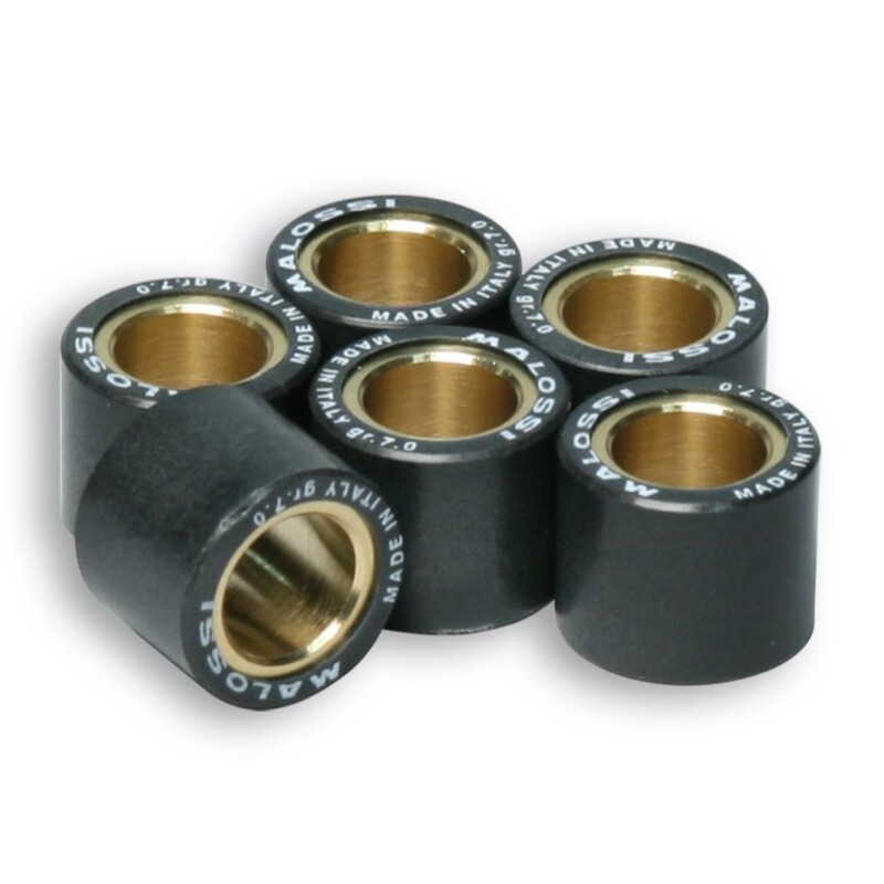 Rodillos de variador MALOSSI 16x13mm 7.5gr - 6 piezas - motoscamaralweb.com Rodillos de variador MALOSSI 16x13mm 7.5gr - 6 piezas - motoscamaralweb.com