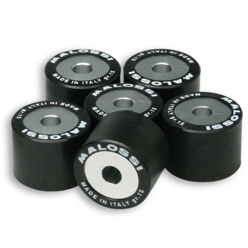 Rodillos de variador MALOSSI 23x18mm 19gr - 6 piezas - motoscamaralweb.com Rodillos de variador MALOSSI 23x18mm 19gr - 6 piezas - motoscamaralweb.com