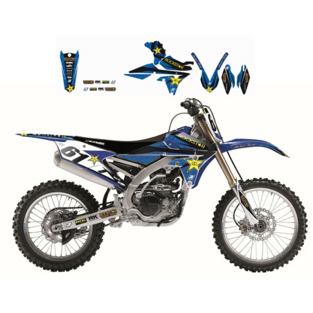 Kit de adhesivos Blackbird Rockstar Energy Yamaha 2244L - motoscamaralweb.com
