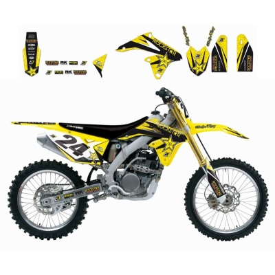 Kit de adhesivos Blackbird Rockstar Energy Suzuki 2316L - motoscamaralweb.com