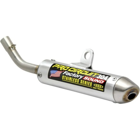 Silencioso Pro Circuit 304 KTM/Husqvarna: aluminio. tapa de acero inox