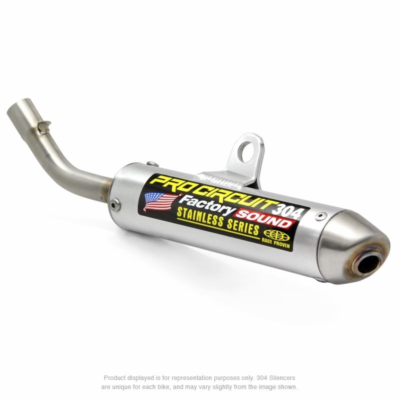 Silencioso Pro Circuit 304 KTM/Husqvarna: aluminio. tapa de acero inox Silencioso Pro Circuit 304 KTM/Husqvarna: aluminio. tapa de acero inox