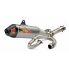 Linea completa escape Pro Circuit T-6 acero inox. YZ450F: Silencioso de aluminio. tapa de carbono - motoscamaralweb.com
