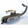 Escape Polini acero negro original homologado Ludix 200.0315 - motoscamaralweb.com