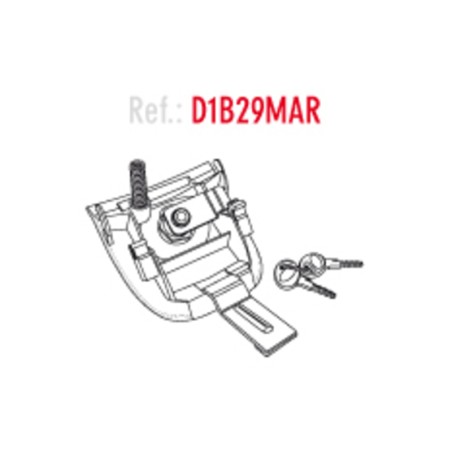 Cerradura para baúl SHAD SH29 - motoscamaralweb.com