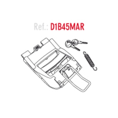 Recambio maneta de cierre SHAD para baúl SH40/45 - motoscamaralweb.com