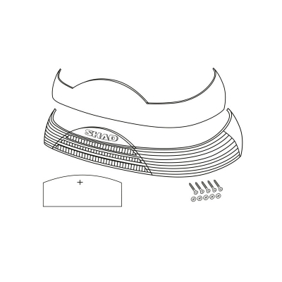 Reflector recambio Baul Shad SH46 - motoscamaralweb.com