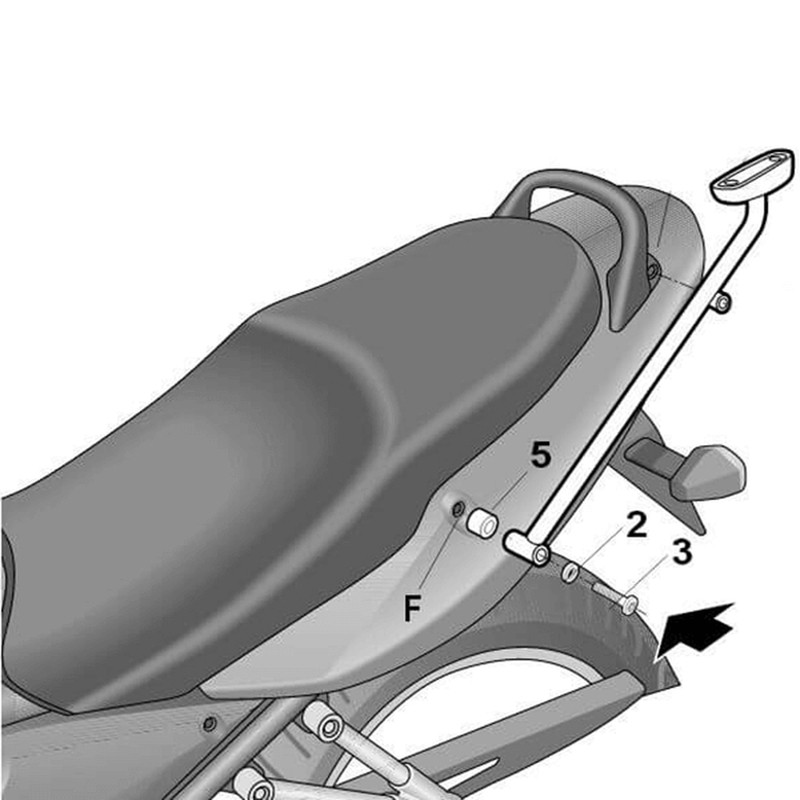 Fijaciones Top SHAD Suzuki BANDIT 60000 - motoscamaralweb.com Fijaciones Top SHAD Suzuki BANDIT 60000 - motoscamaralweb.com