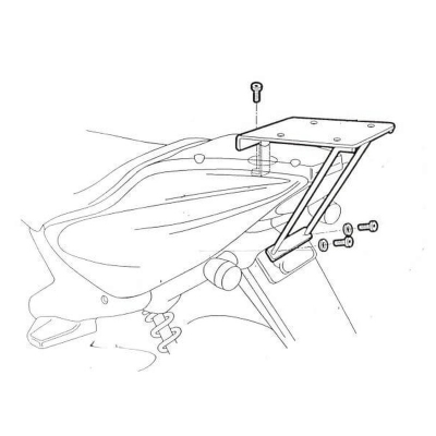 Fijaciones Top SHAD Yamaha AEROX 50 97 - motoscamaralweb.com