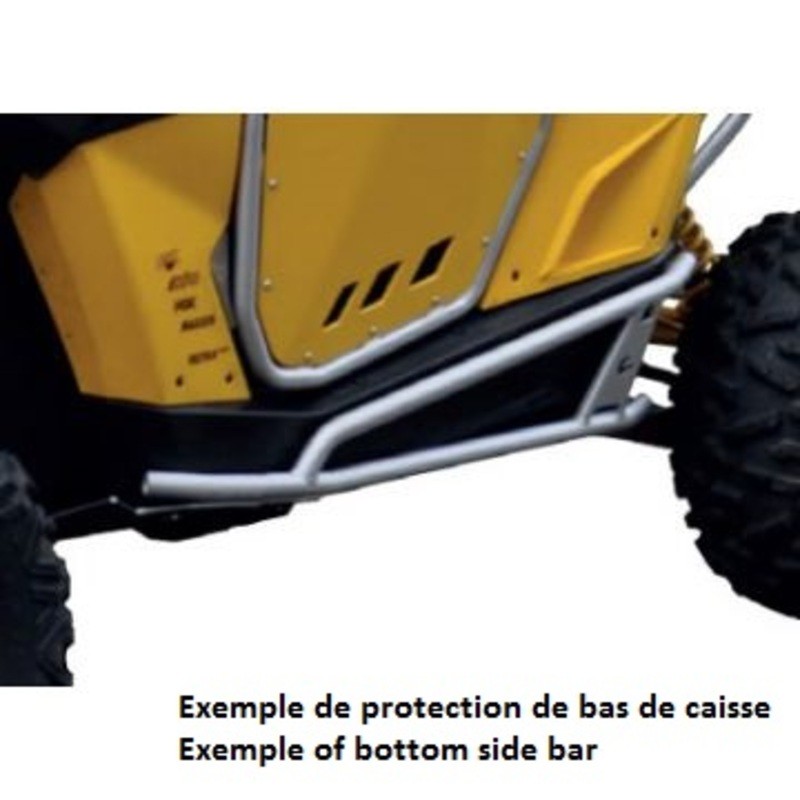 Defensas laterales ART quad aluminio Polaris RZR1000XP - motoscamaralweb.com Defensas laterales ART quad aluminio Polaris RZR1000XP - motoscamaralweb.com