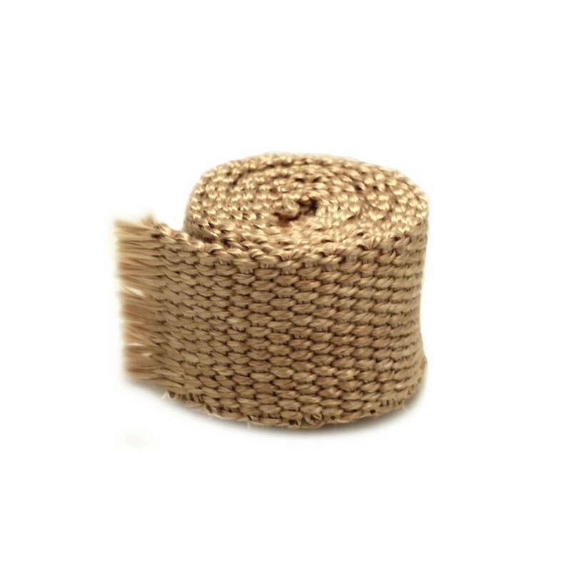 Cinta colectora térmica ACOUSTA-FIL 50mm x 7.5m 650°C marrón - motoscamaralweb.com