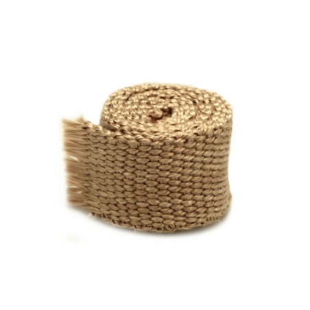 Cinta colectora térmica ACOUSTA-FIL 50mm x 7.5m 650°C marrón - motoscamaralweb.com