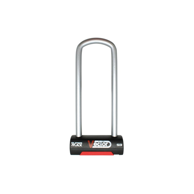 Candado en U VECTOR SuperMax S3 - Ø16mm / 88x270mm - Certificado SRA / ART / NF-FFMC - motoscamaralweb.com Candado en U VECTOR SuperMax S3 - Ø16mm / 88x270mm - Certificado SRA / ART / NF-FFMC - motoscamaralweb.com