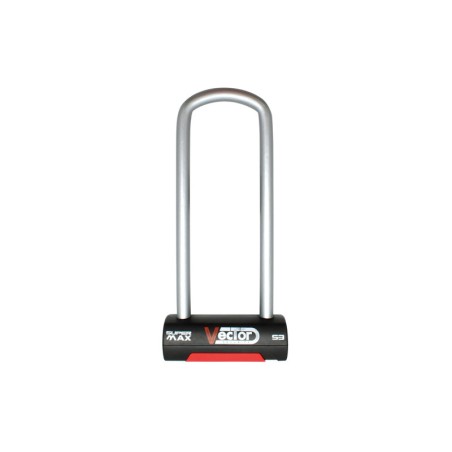 Candado en U VECTOR SuperMax S3 - Ø16mm / 88x270mm - Certificado SRA / ART / NF-FFMC - motoscamaralweb.com
