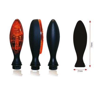 Juego de intermitentes BIHR Elipse - motoscamaralweb.com