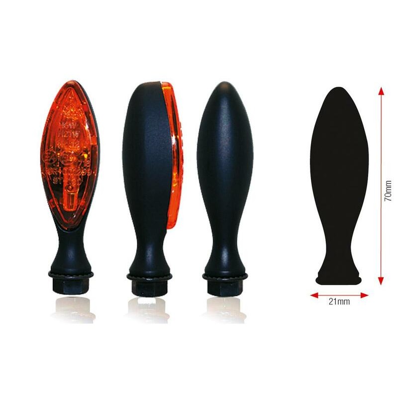 Juego de intermitentes BIHR Elipse - motoscamaralweb.com Juego de intermitentes BIHR Elipse - motoscamaralweb.com