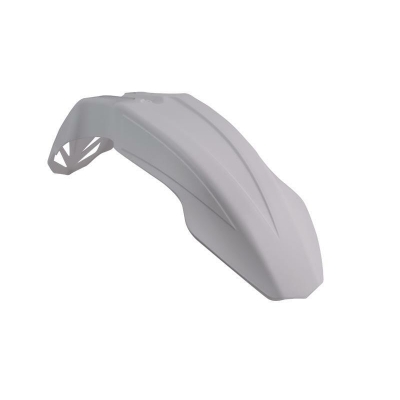 Guardabarro delantero blanco RACETECH - motoscamaralweb.com