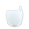 Portanúmeros delantero RACETECH Husqvarna Blanco Yamaha - motoscamaralweb.com