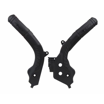 Protector de Chasis Bi-Material RACETECH Negro - motoscamaralweb.com
