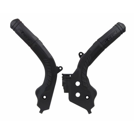 Protector de Chasis Bi-Material RACETECH Negro - motoscamaralweb.com