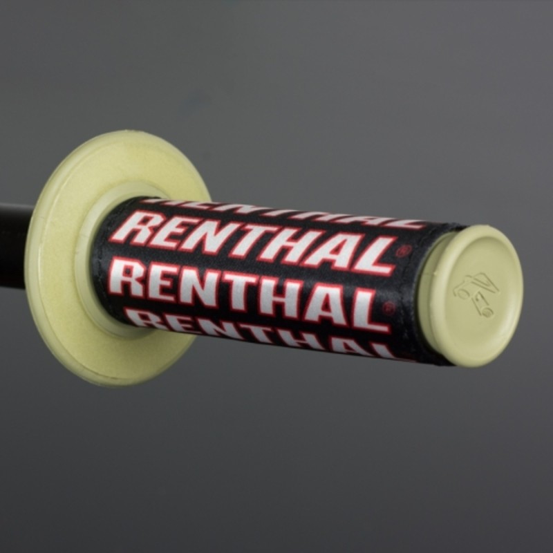 Protectores RENTHAL Clean Grips negro / rojo- motoscamaralweb.com Protectores RENTHAL Clean Grips negro / rojo- motoscamaralweb.com