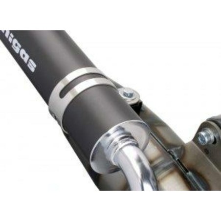 Abrazadera sujeción silencioso TECNIGAS TREK - motoscamaralweb.com