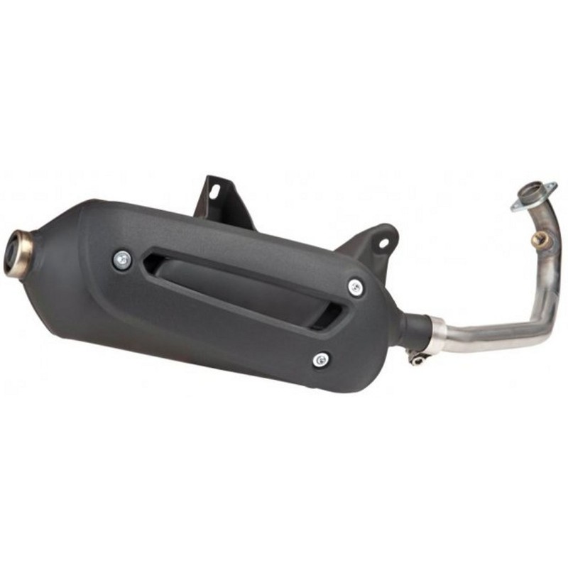 Escape completo TECNIGAS New Maxi 4 Aluminio negro - Vespa GTS 125 - motoscamaralweb.com Escape completo TECNIGAS New Maxi 4 Aluminio negro - Vespa GTS 125 - motoscamaralweb.com