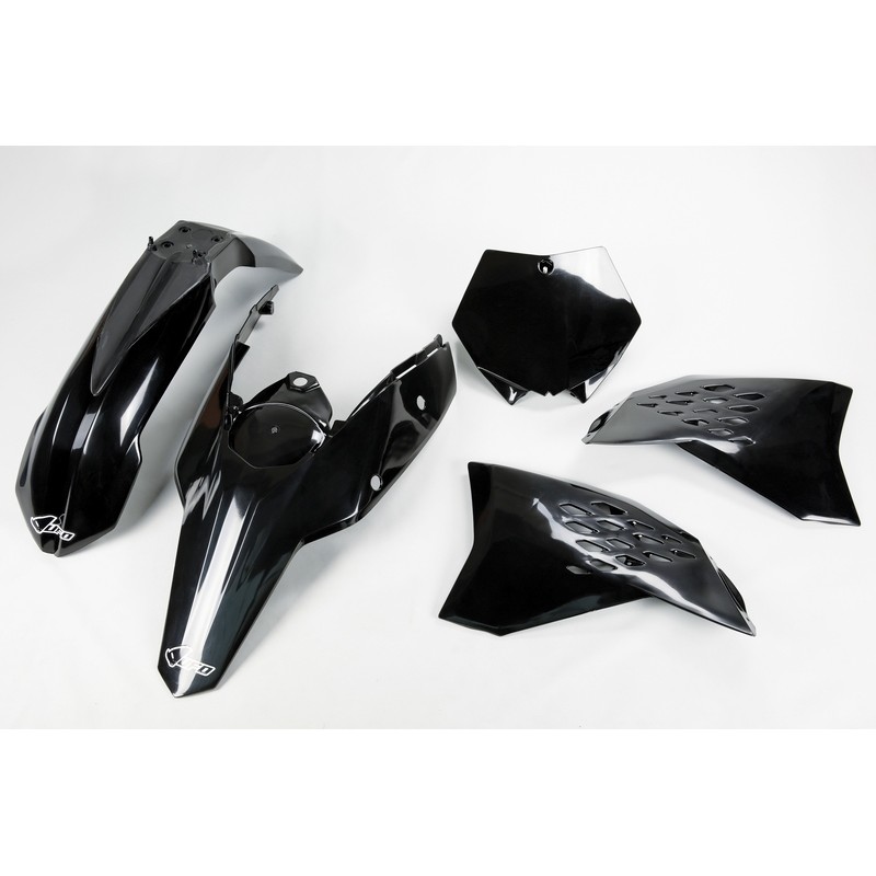 Kit de Plástica UFO Negro KTM - motoscamaralweb.com Kit de Plástica UFO Negro KTM - motoscamaralweb.com