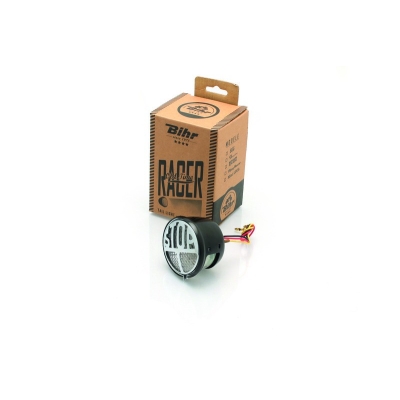 Piloto trasero LED homologado BIHR Dum-Dum negro - motoscamaralweb.com