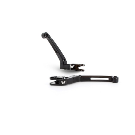 Juego de manetas plegables CNC V PARTS 177mm - motoscamaralweb.com